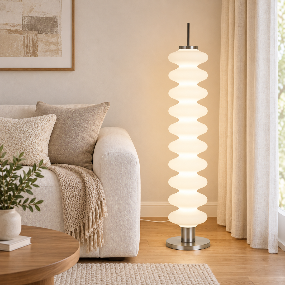 Decorative Gourd Shape LED Floor Lamp — 220V