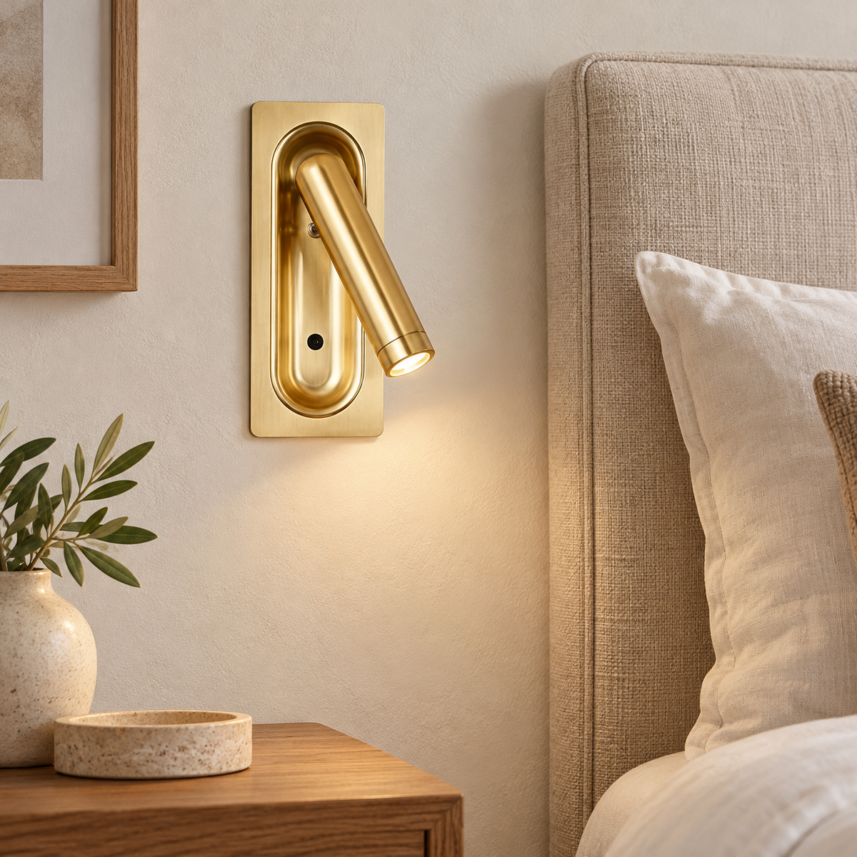 Vienna Minimalist LED Wall Lamp with Switch