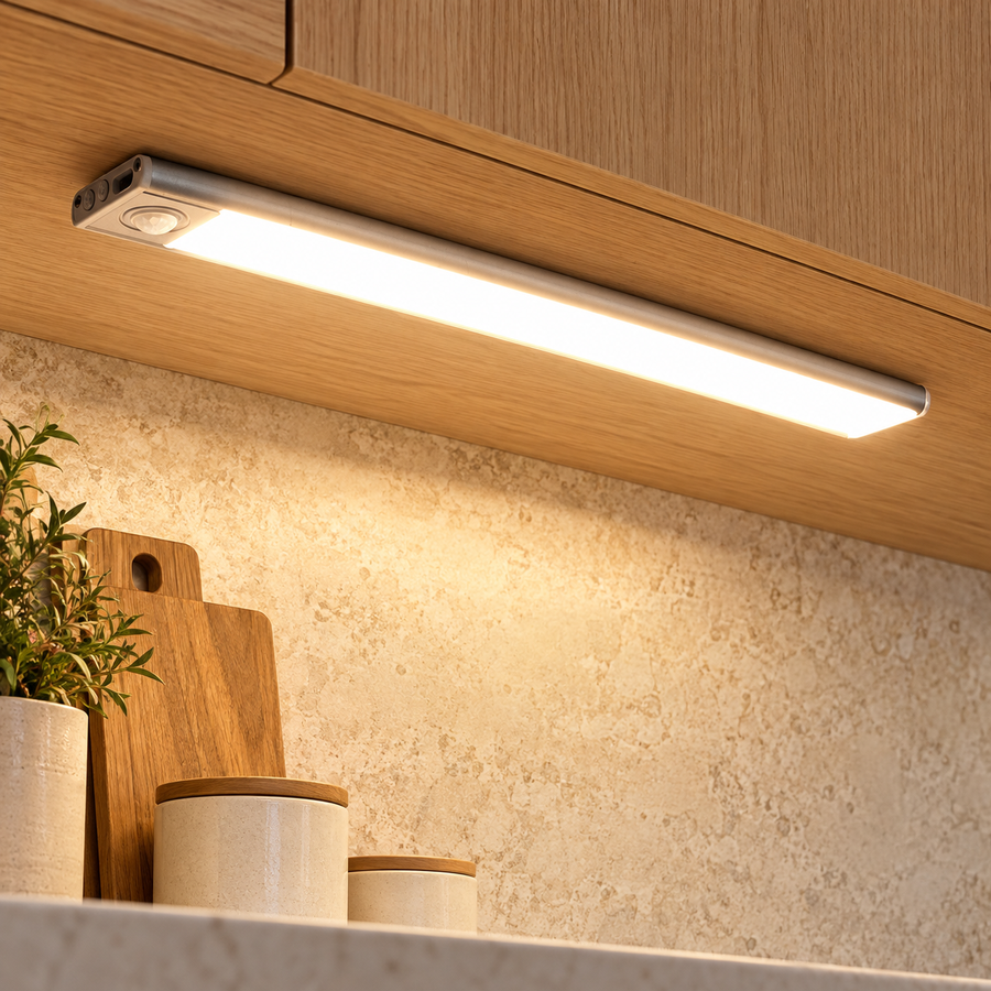 Ultra-Thin Rechargeable Sensor LED Light Strip