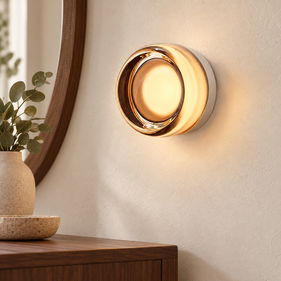 Modern minimalist LED wall lamp